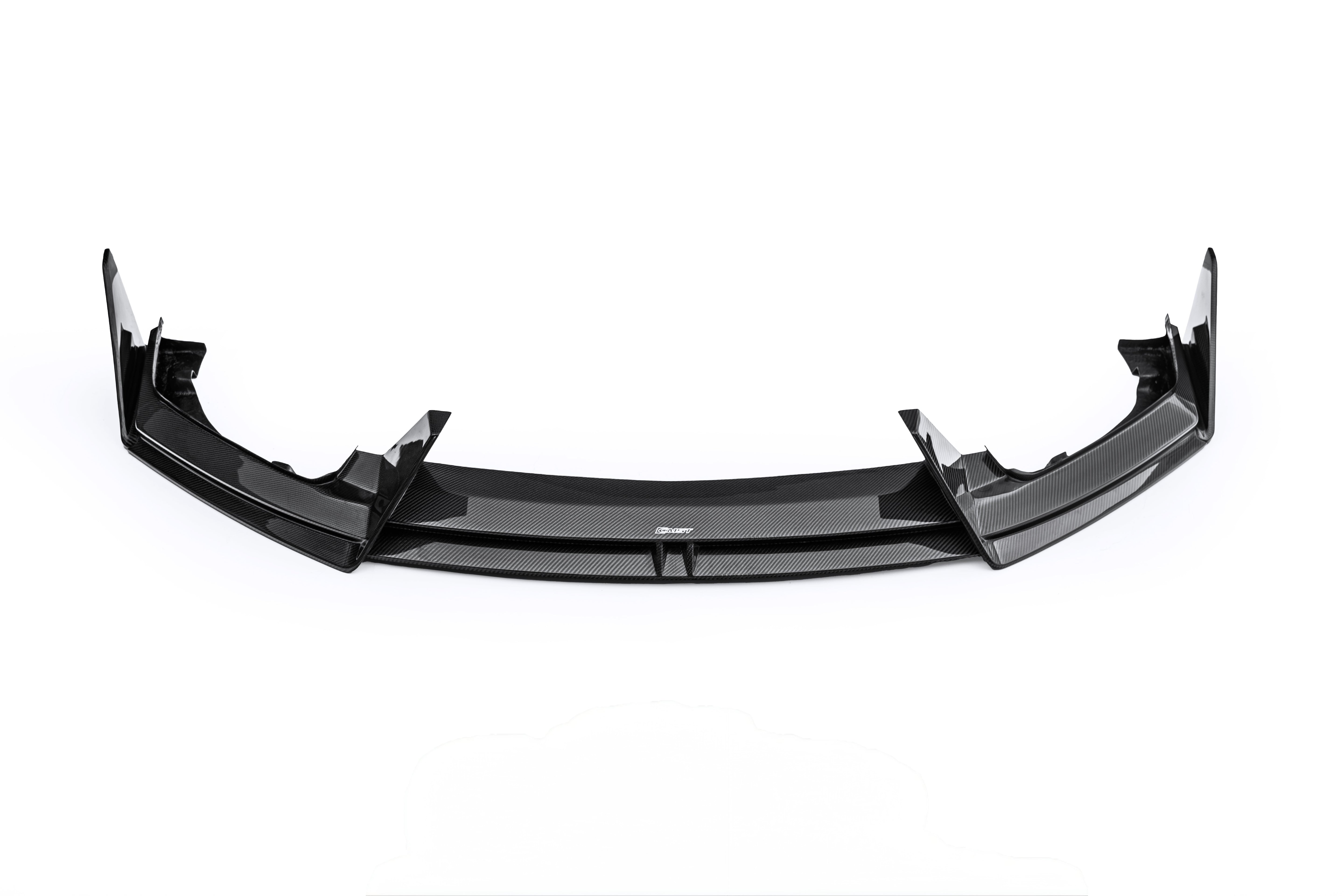 CARBON FIBER FRONT BUMPER LIP - FORD MUSTANG ECOBOOST / GT (2024–2025)