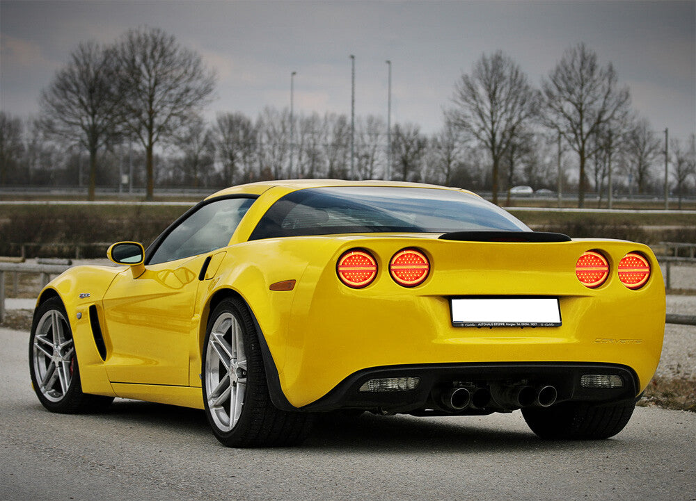 MIDNIGHT ONYX LED TAIL LIGHTS SET - CORVETTE C6 (2005–2013)