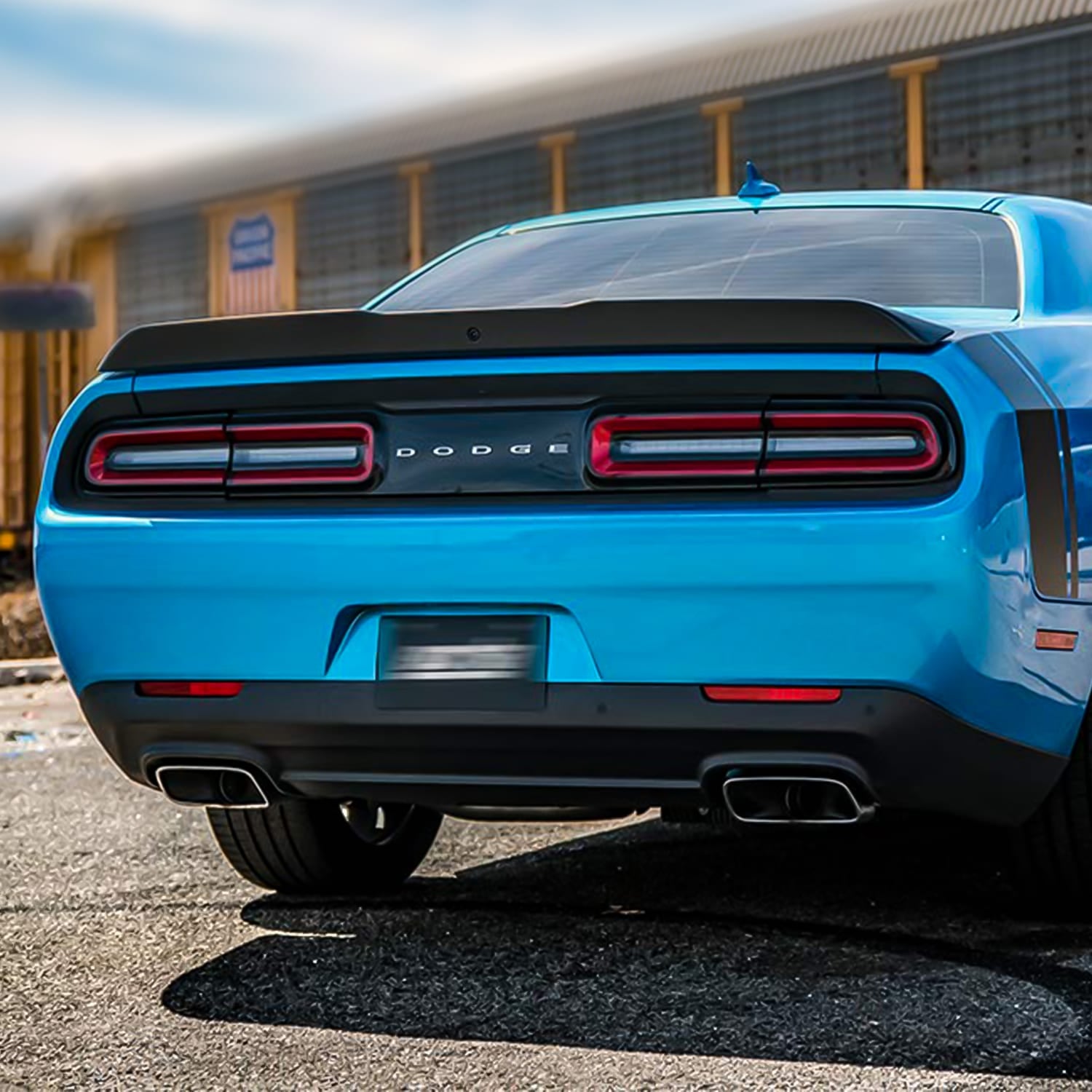 Hellcat Style Rear Trunk Spoiler – Dodge Challenger (2008–2023)