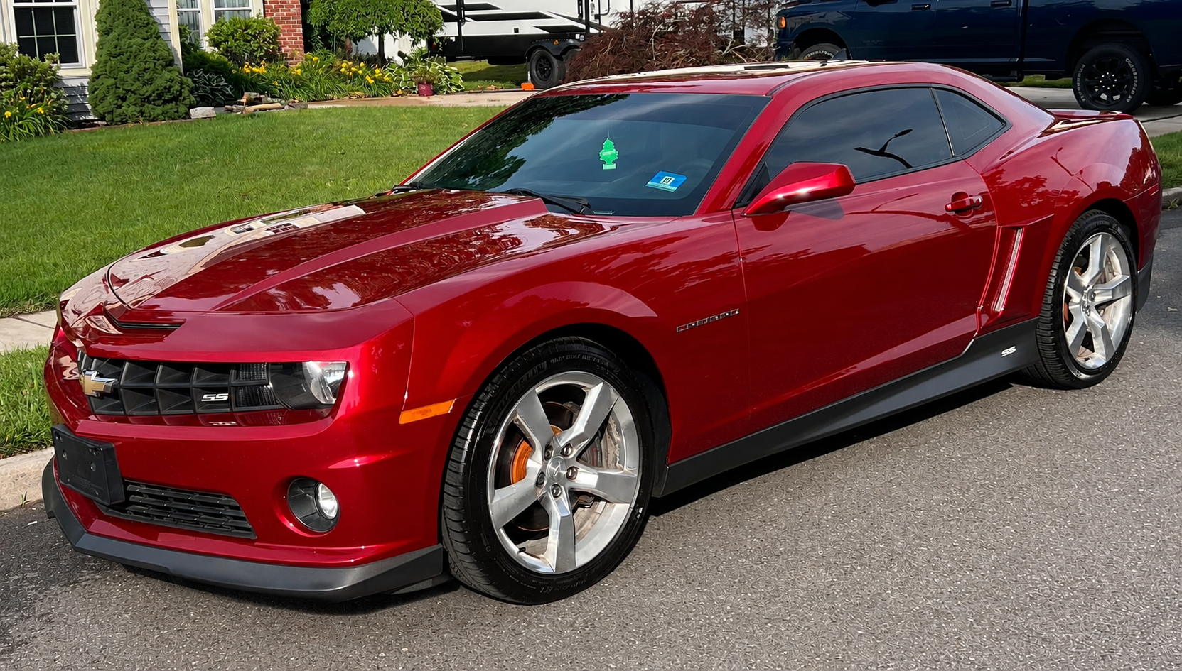 ZL1 STYLE BLACK SIDE SKIRTS - CHEVROLET CAMARO ZL1 (2012–2015)