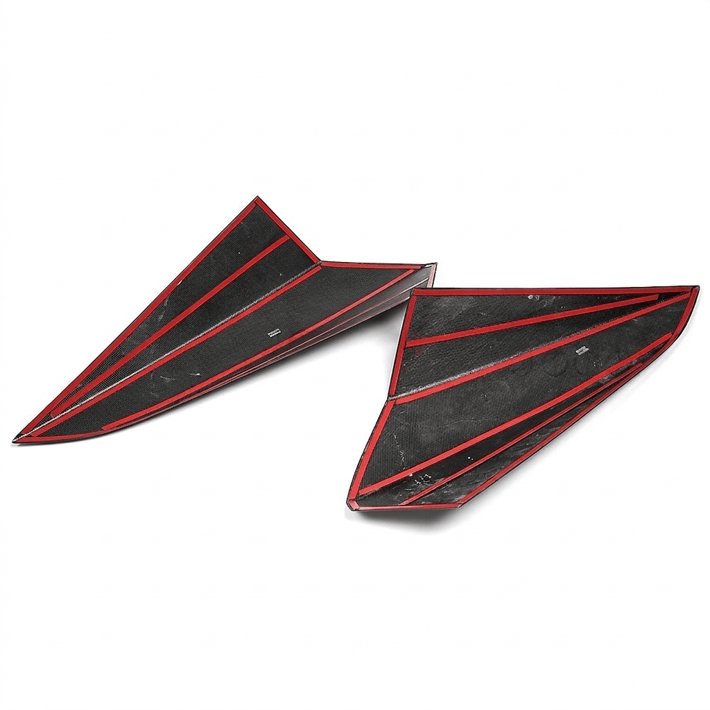 Chevrolet Corvette C8 Carbon Fiber Rear Nacelle Covers