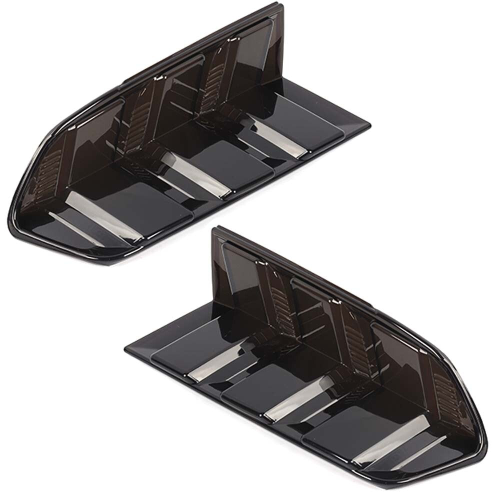 2024+ Ford Mustang S650 Smoked Black Taillight Trim Covers