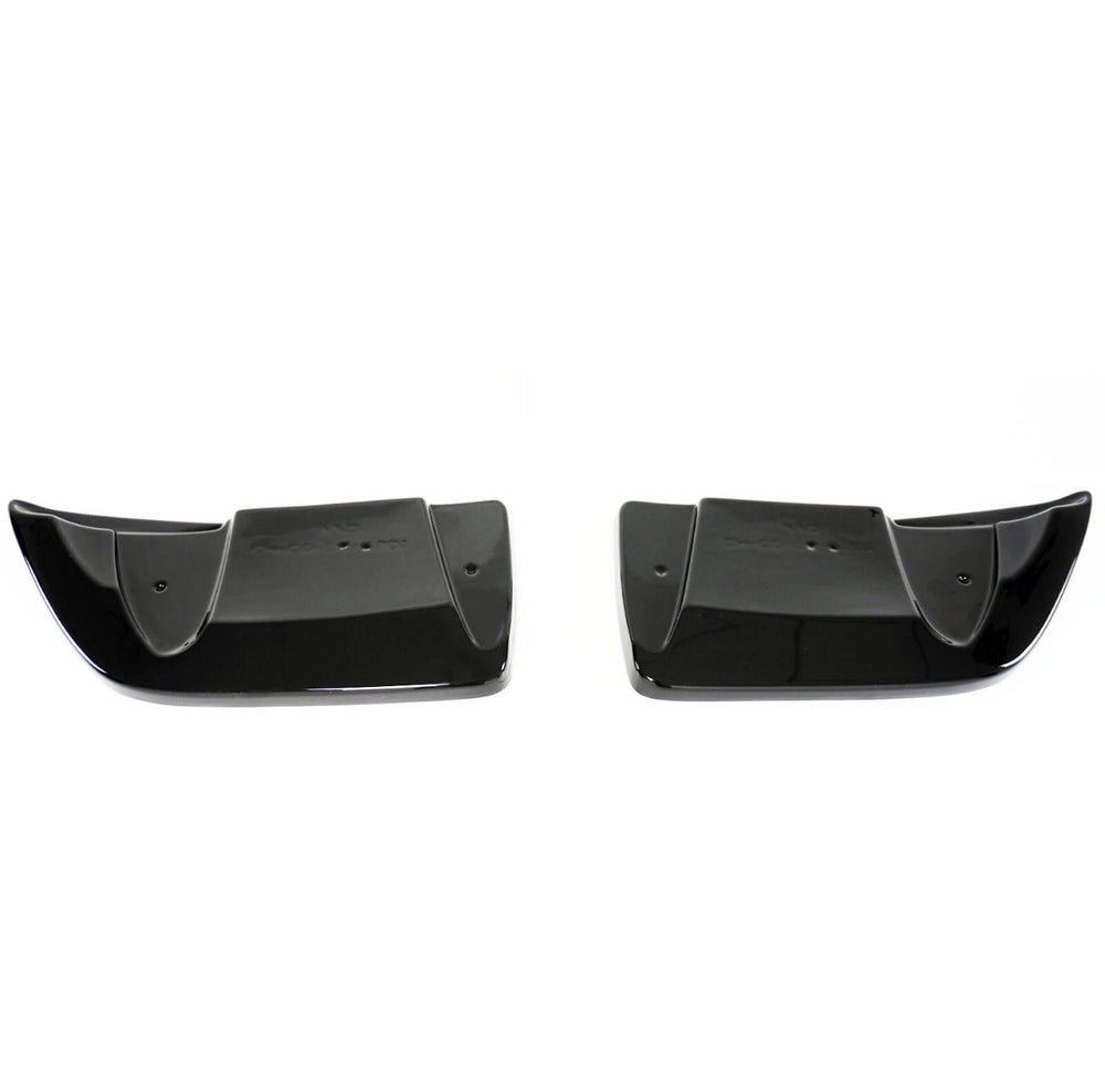 Gloss Black Rear Bumper Side Corner Winglets - Chevrolet Corvette C6 (2005–2013)