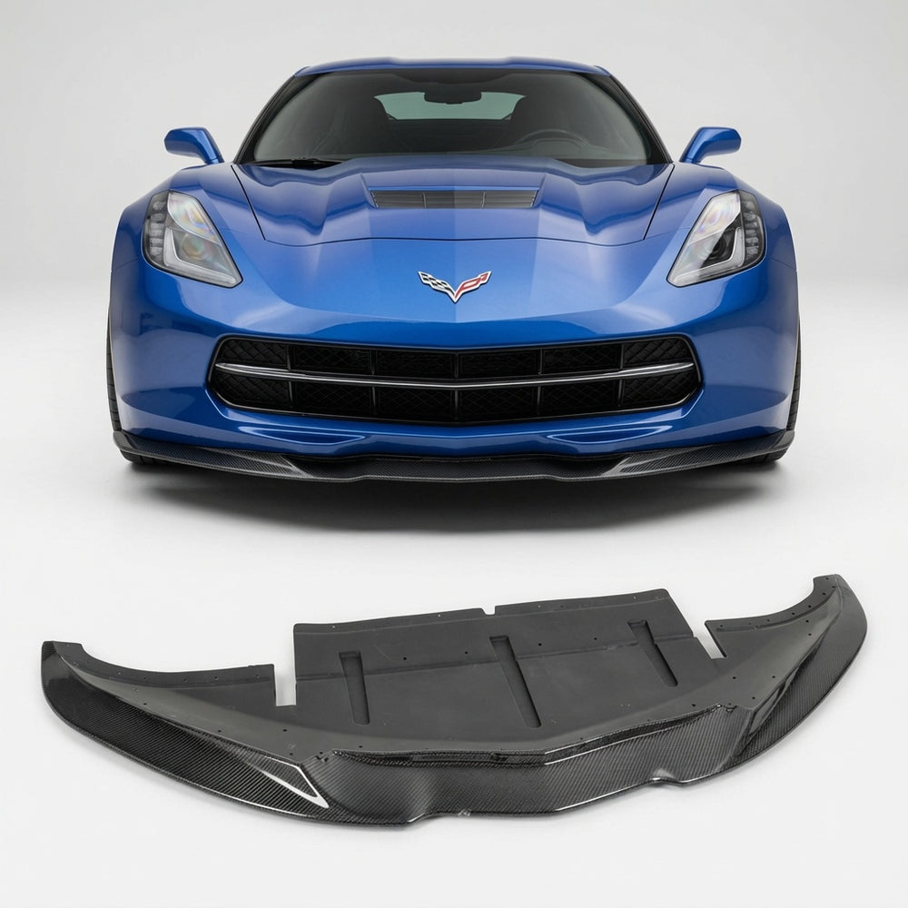 AAD Carbon Fiber Performance Front Lip - Chevrolet Corvette C7 Stingray (2014–2019)