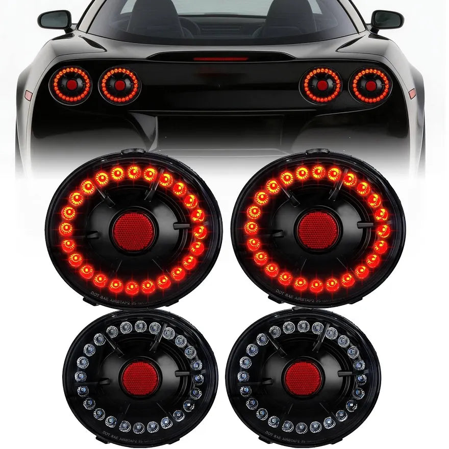 EAGLE EYE LED TAIL LIGHTS SET - CORVETTE C6 (2005–2013)