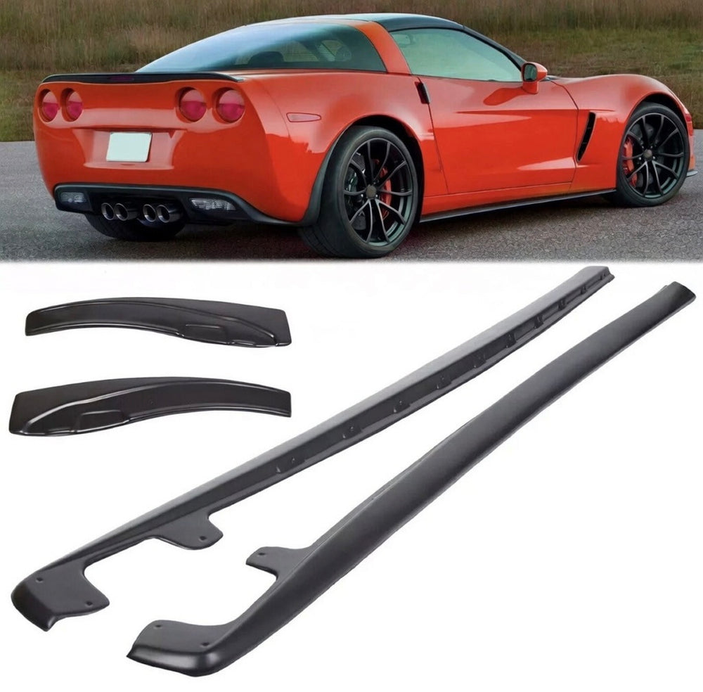 Grand Sport / Z06 / ZR1 Side Skirts - Chevrolet Corvette C6 (2005–2013)