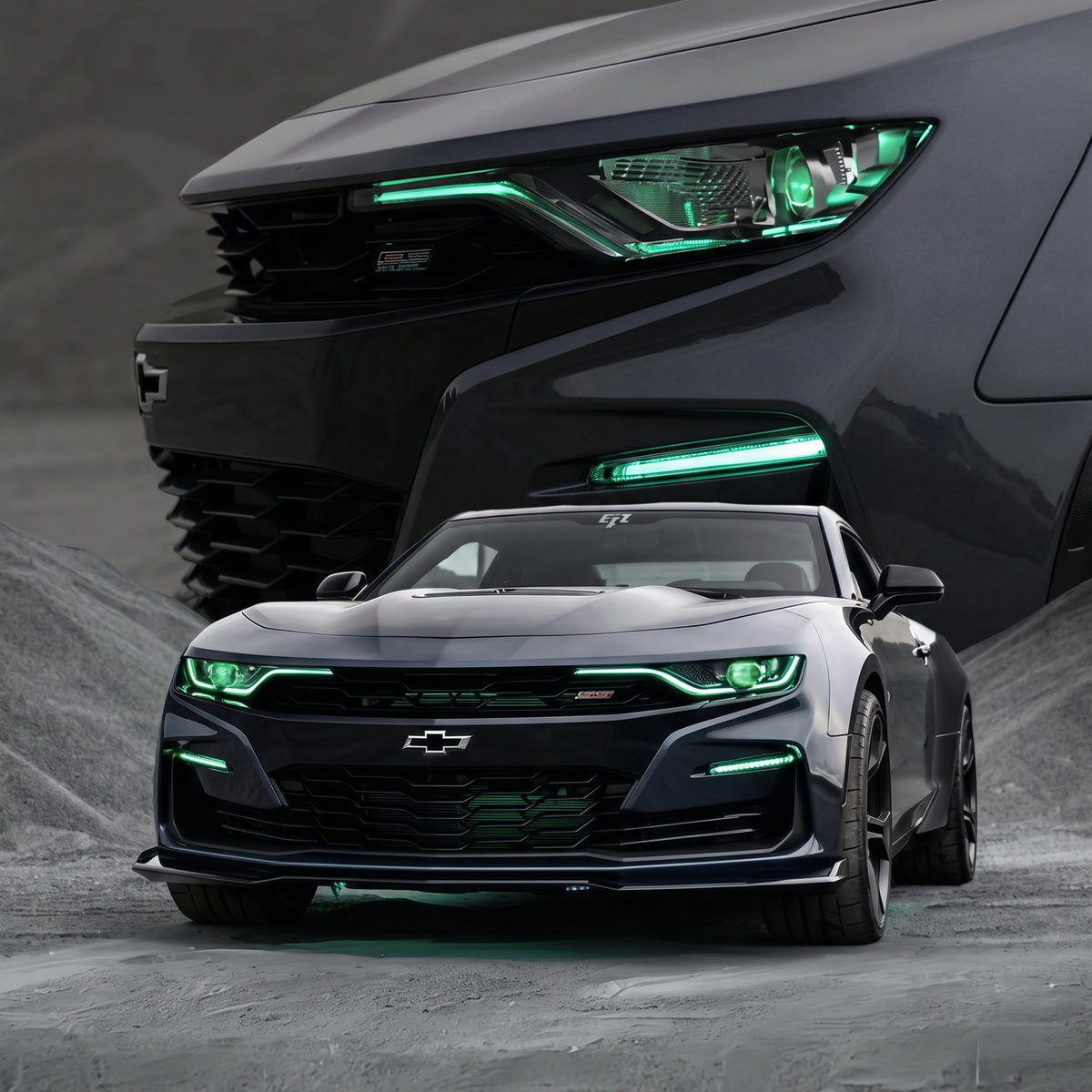 RGBW Demon Eye LED Projector Headlights – Chevrolet Camaro RS & SS 2019-2024