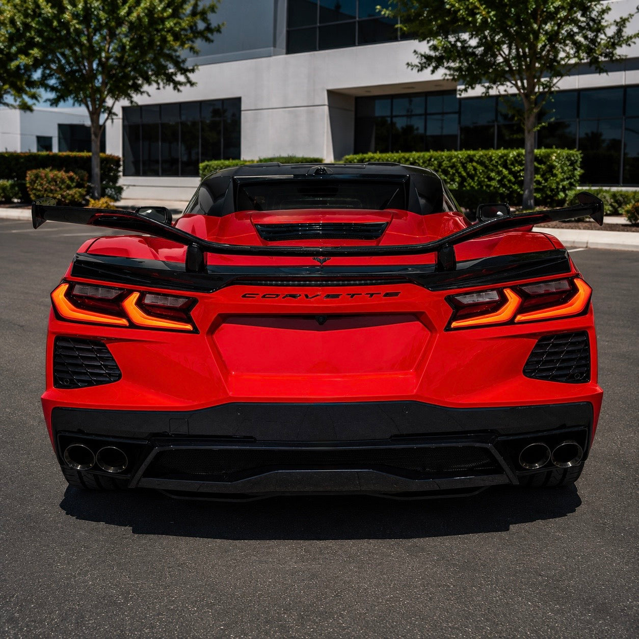 2020–2026 Chevrolet Corvette C8 Carbon Fiber Z07 2-Piece Spoiler