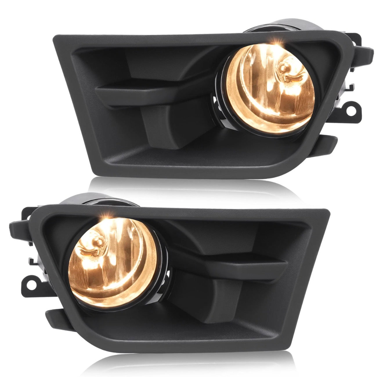 AAD FRONT BUMPER FOG LIGHTS & BEZEL KIT W/ BULBS - FORD MUSTANG (2010–2012)