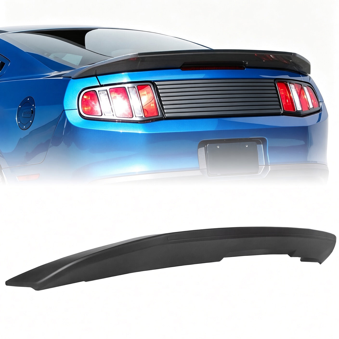 AAD STYLE ABS REAR TRUNK SPOILER WING - FORD MUSTANG (2010–2014)