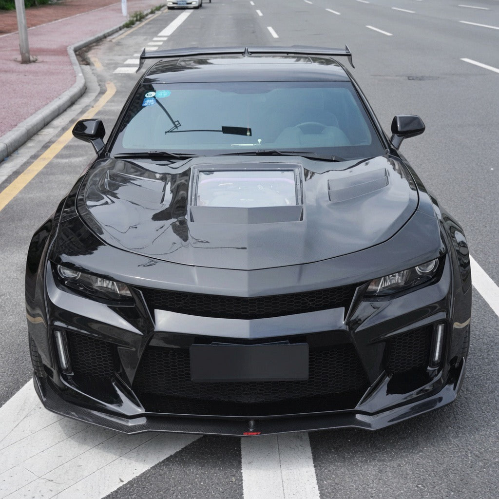 CMST STYLE CARBON FIBER FRONT LIP - CHEVROLET CAMARO 6TH GEN (2016-2024)