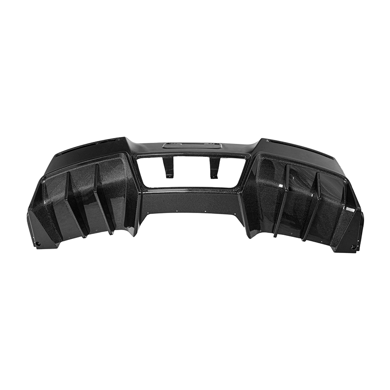 EOS STYLE TRACK PACKAGE REAR BUMPER FINNED DIFFUSER - CHEVROLET CORVETTE C7 (2014–2019)