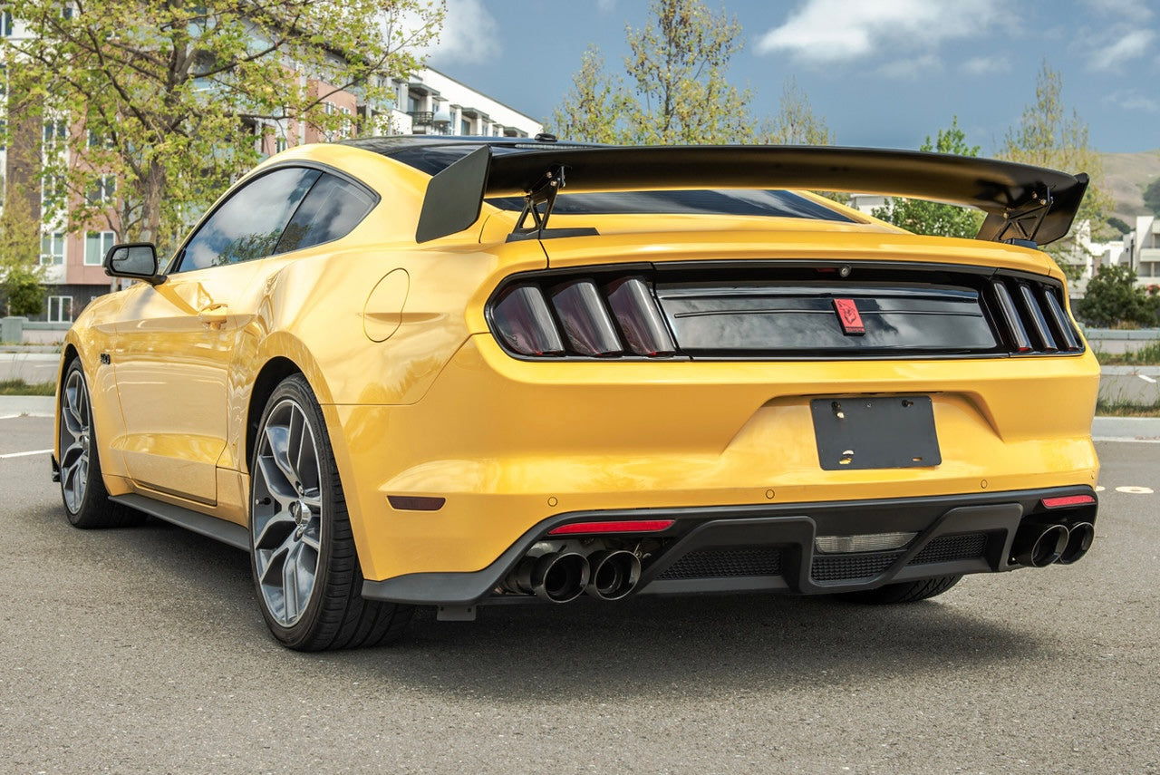 GT500 TRACK PACK STYLE REAR SPOILER WING - FORD MUSTANG (2015–2021)