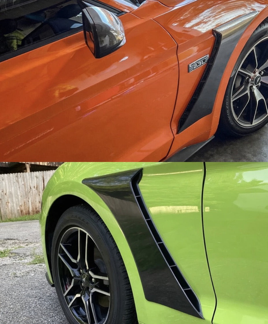 GT350 FORD PERFORMANCE STYLE SIDE PANELS - FORD MUSTANG (2015–2023)