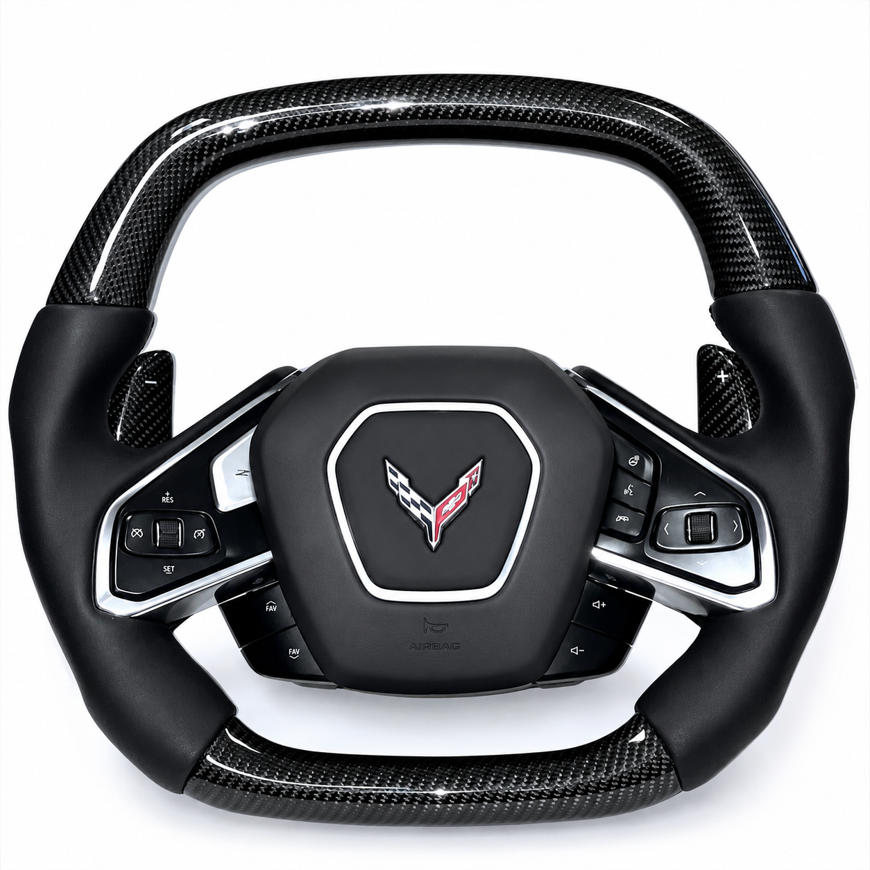 Chevrolet Corvette C8 Z06 Carbon Fiber Steering Wheel