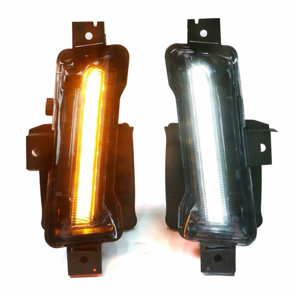 LED DRL Bumper Fog Lights with Sequential Turn Signals – Chevrolet Camaro 2016-2024