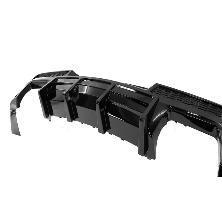 AAD STYLE GLOSS BLACK REAR DIFFUSER BUMPER LIP - CHEVROLET CAMARO (2014–2015)