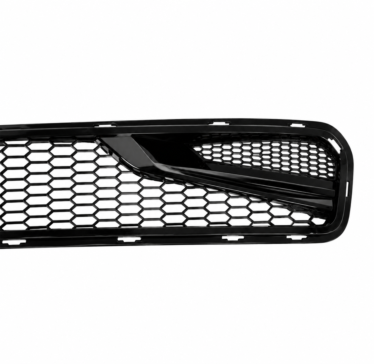 HONEYCOMB GLOSS BLACK FRONT BUMPER GRILLE - CHEVROLET CORVETTE C7 | Z06 | GS | Z51 (2014–2019)