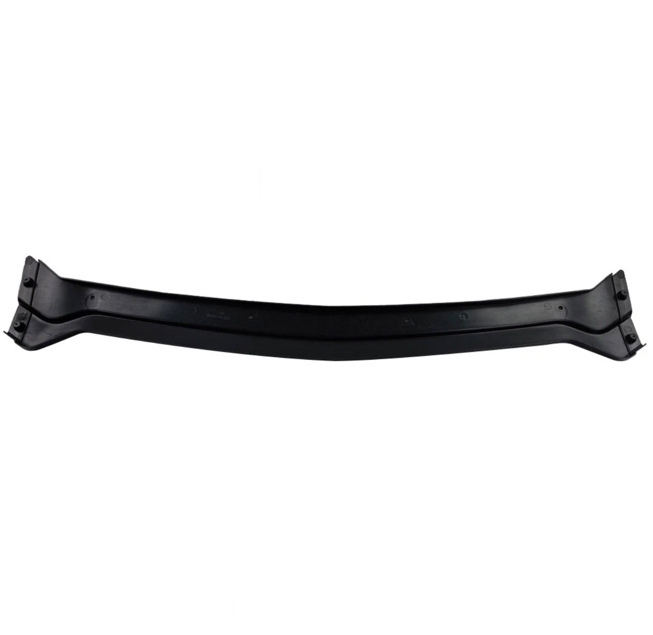 AAD STYLE GLOSS BLACK FRONT BUMPER LIP SPLITTER - FORD MUSTANG GT (2018–2023)