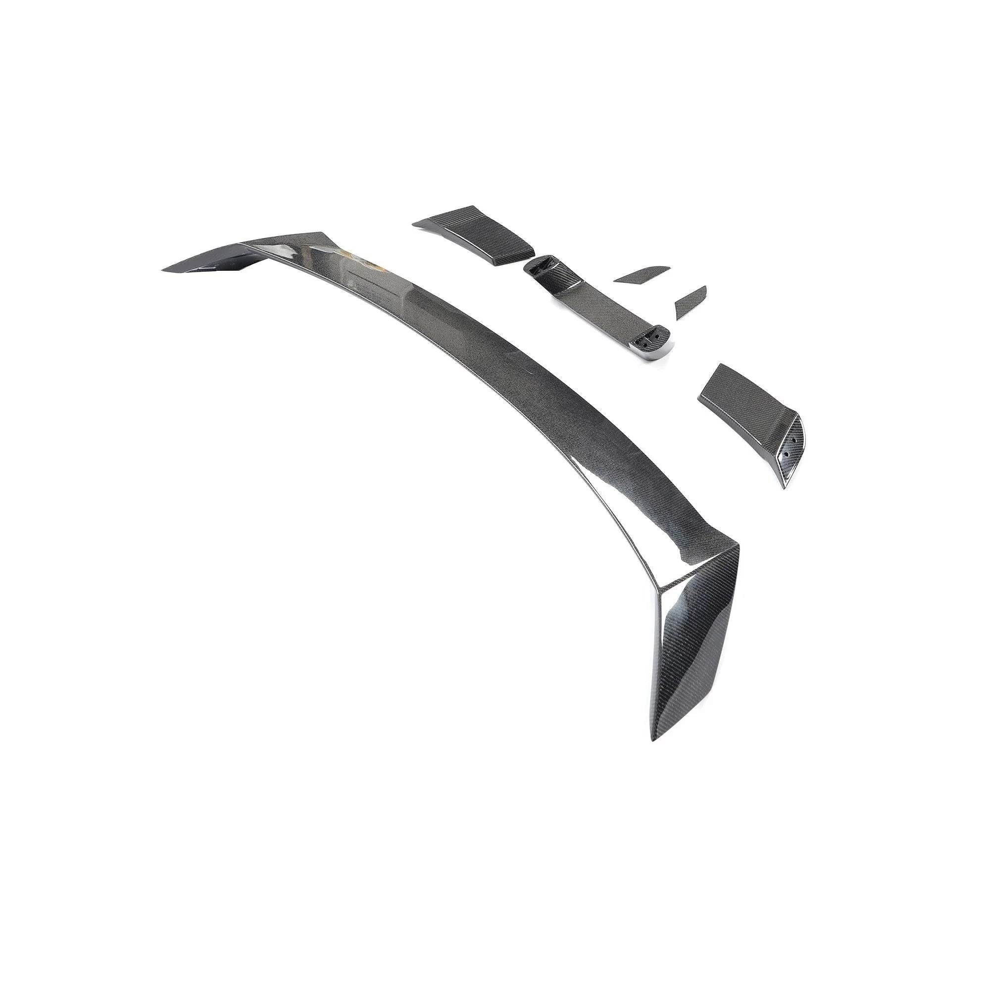 AAD PERFORMANCE GTG STYLE CARBON FIBER TRUNK SPOILER W/ WICKERBILL - FORD MUSTANG (2024+)