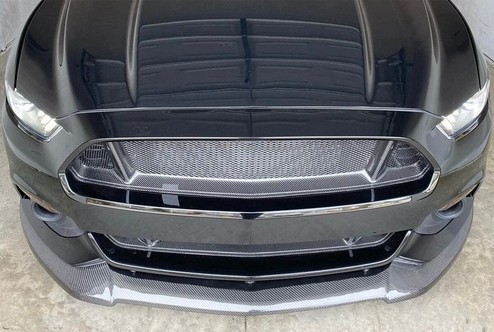 AAD CARBON FIBER FRONT GRILLES - FORD MUSTANG (2015–2017)