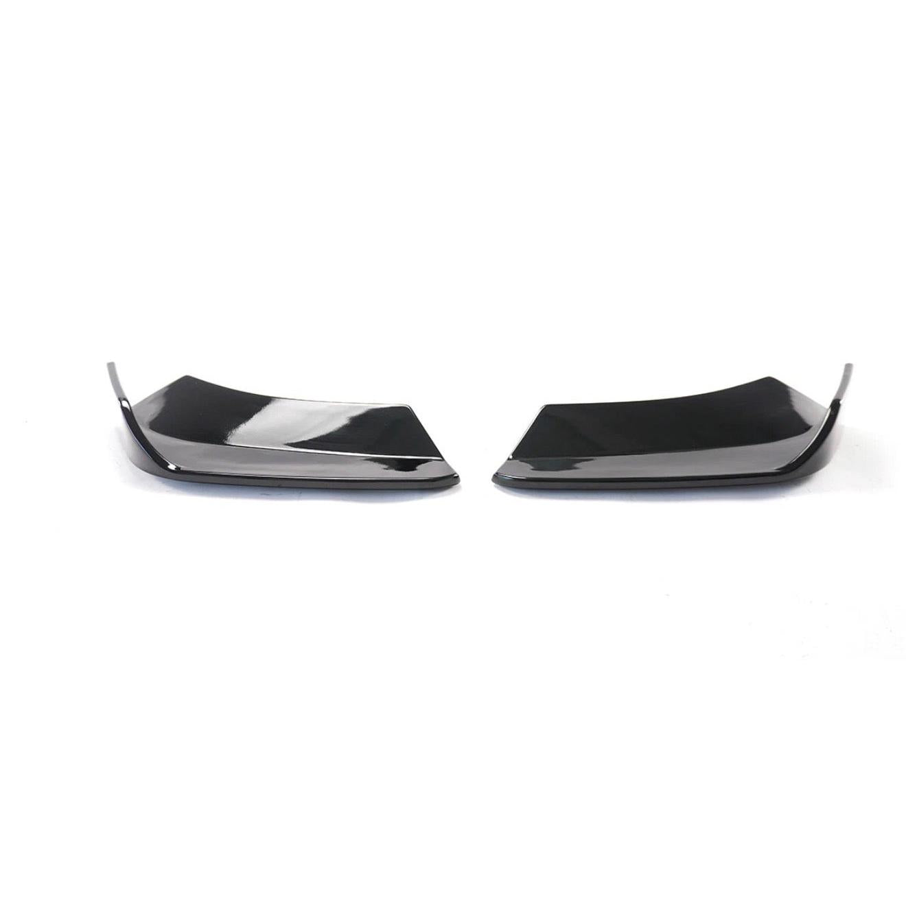 Chevrolet Corvette C8 Gloss Black Rear Corner Splitters