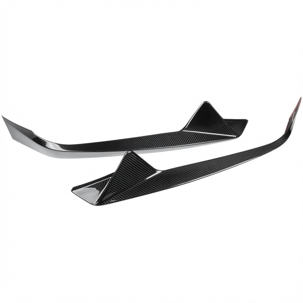 2020–2026 Chevrolet Corvette C8 Stingray AAD Carbon Fiber Front Bumper Splitters