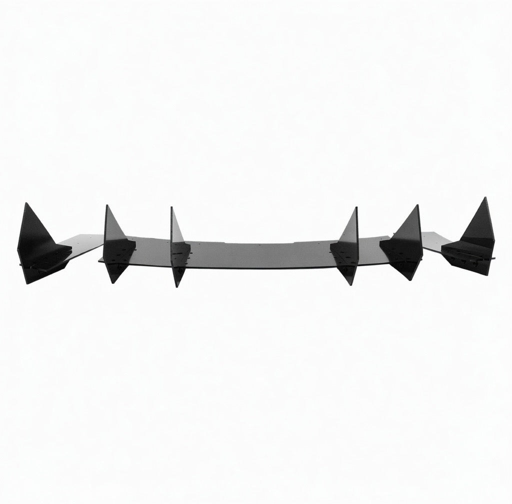 AAD V2 STYLE SHARK FIN REAR DIFFUSER - FORD MUSTANG (2024–2026)