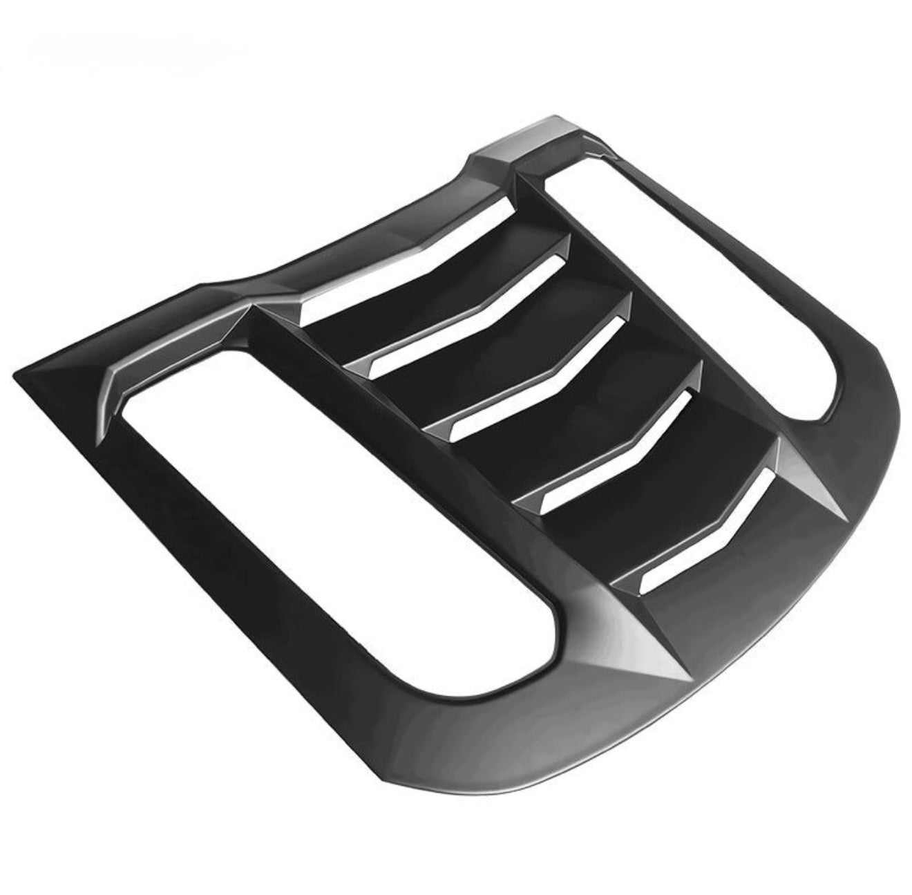ABS PLASTIC REAR WINDOW LOUVERS - FORD MUSTANG COUPE (2015–2023)