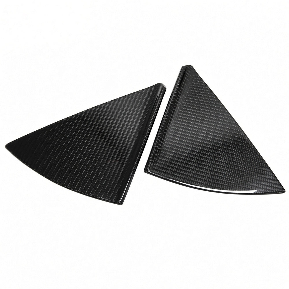 AAD Carbon Fiber B-Pillar Trim Overlays - C8 Corvette Coupe