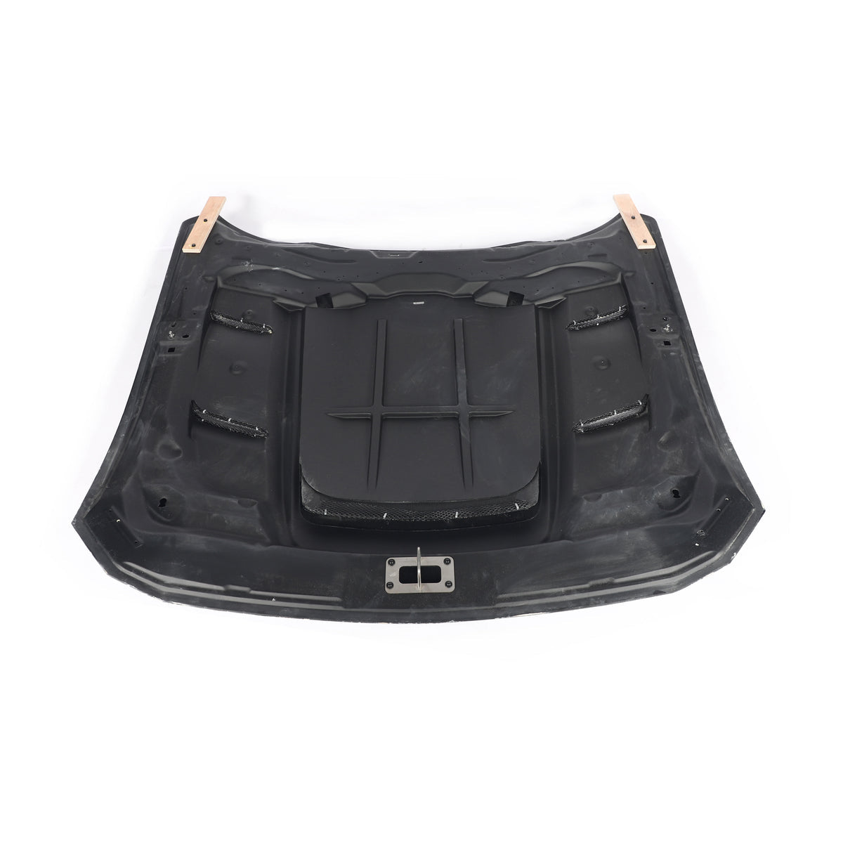 TERMINATOR STYLE CARBON FIBER HOOD - FORD MUSTANG GT (2024+)