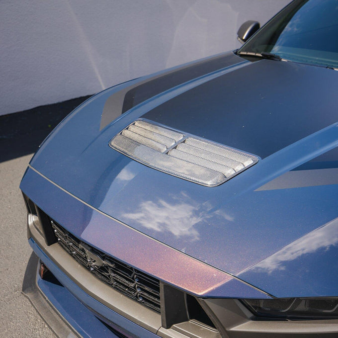 2024–2026 Ford Mustang GT/Dark Horse Carbon Fiber Replacement Hood Vent