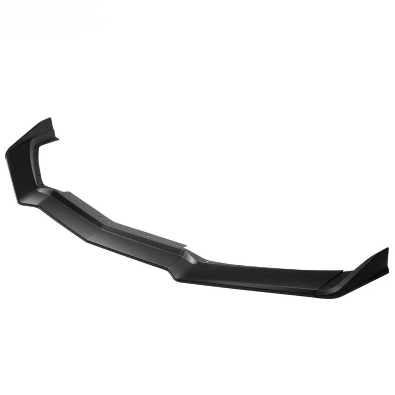 Z07 STYLE MATTE BLACK FRONT LIP - CHEVROLET CORVETTE C8 STINGRAY (2020–2026)