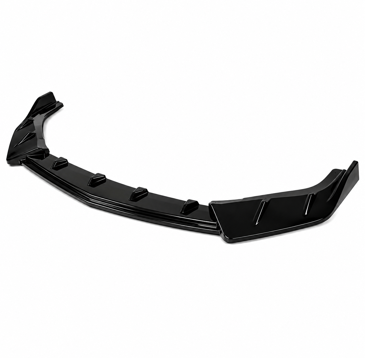 V3 GLOSS BLACK FRONT BUMPER LIP SPLITTER - CADILLAC CT4 (2020–2025)
