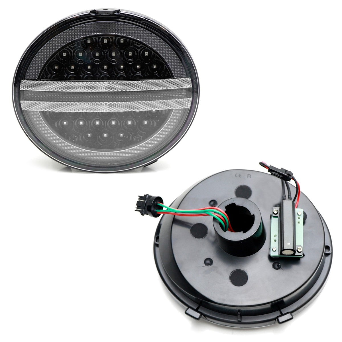 MIDNIGHT ONYX LED TAIL LIGHTS SET - CORVETTE C6 (2005–2013)