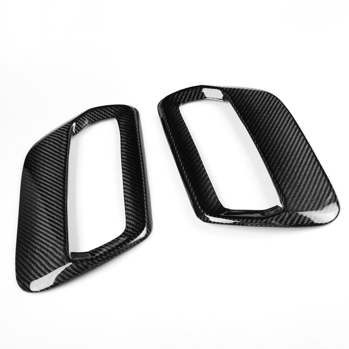 TRUFIBER CARBON FIBER HOOD VENT COVERS - FORD MUSTANG (2018–2023)