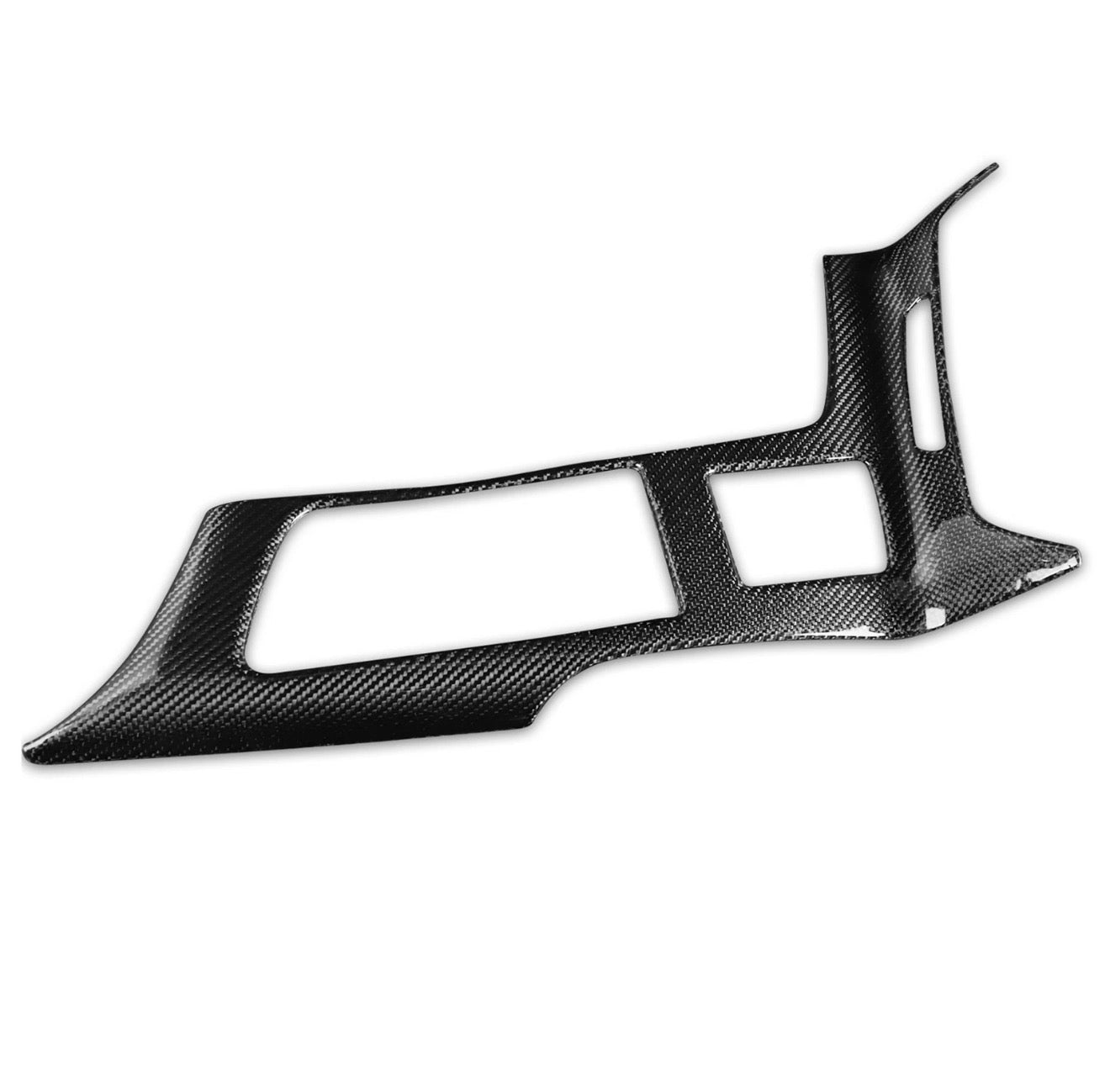 CARBON FIBER CENTER CONSOLE PANEL TRIM COVER FRAME - CHEVROLET CORVETTE C7 (2014–2019)