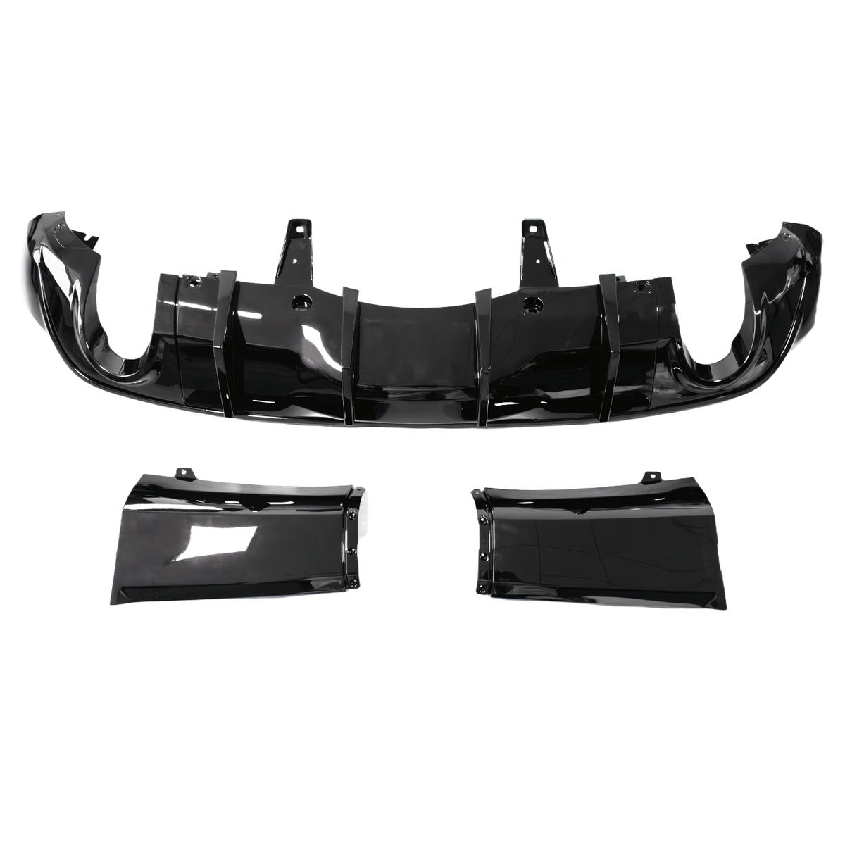 2011–2026 Dodge Durango R/T and SRT Gloss Black Rear Bumper Diffuser