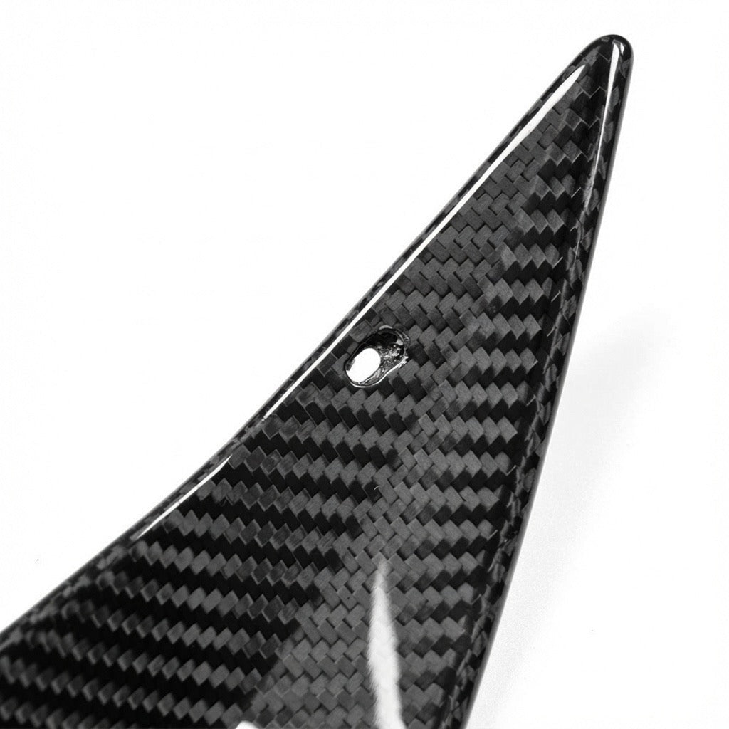 Chevrolet Corvette C8 Z06, E-Ray & ZR1 Carbon Fiber Spoiler Wicker Extensions