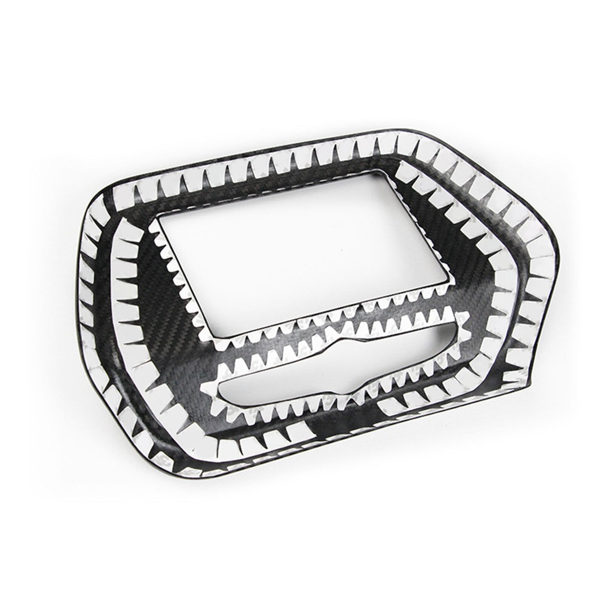 CARBON FIBER NAVIGATION SCREEN PANEL TRIM COVER - CHEVROLET CAMARO (2016–2024)