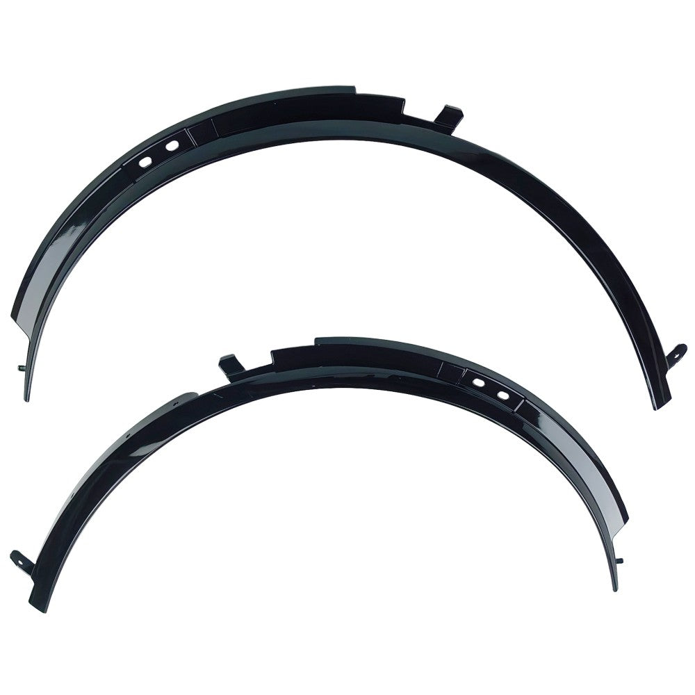 GLOSS BLACK FRONT WHEEL FENDER FLARES KIT – CORVETTE C7 2014–2019