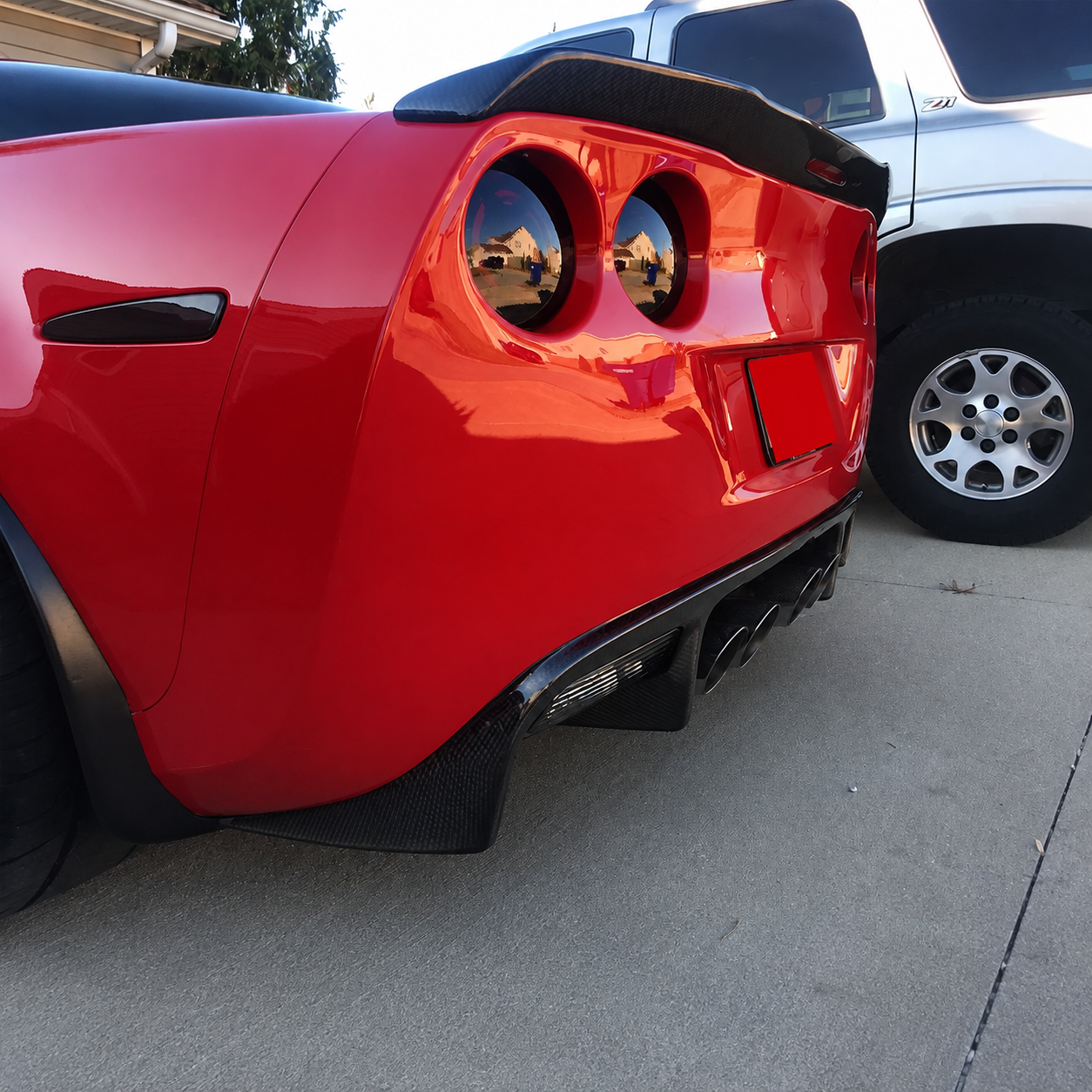 APR STYLE CARBON FIBER REAR DIFFUSER - C6 CORVETTE (2005–2013)