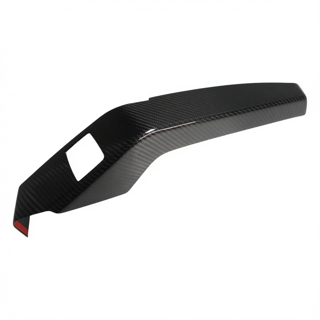 CARBON FIBER DRIVER-SIDE DOOR & WINDOW SWITCH PANEL COVER - CHEVROLET CORVETTE C7 (2014–2019)