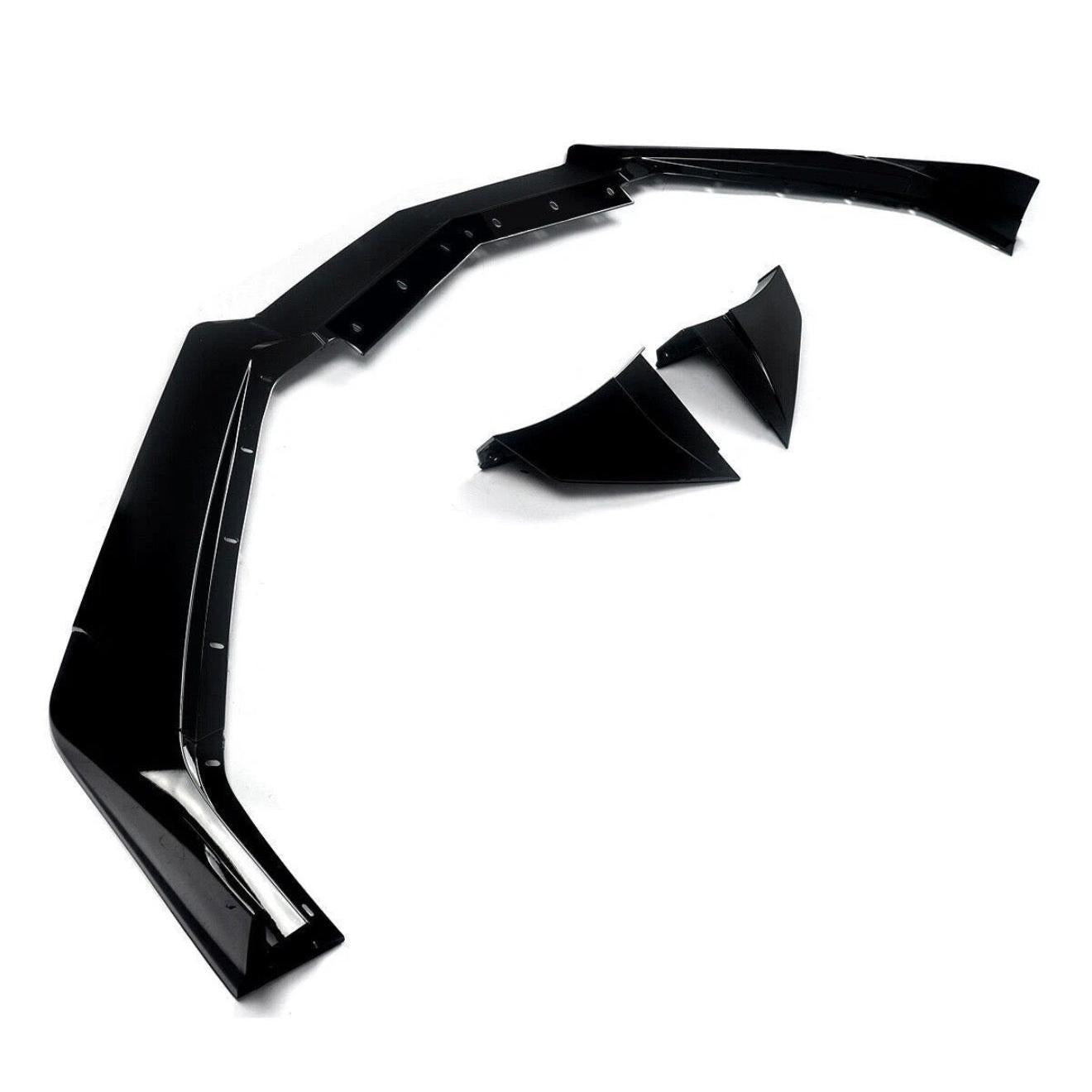 2020–2026 Chevrolet Corvette C8 APR Style Gloss Black Front Lip