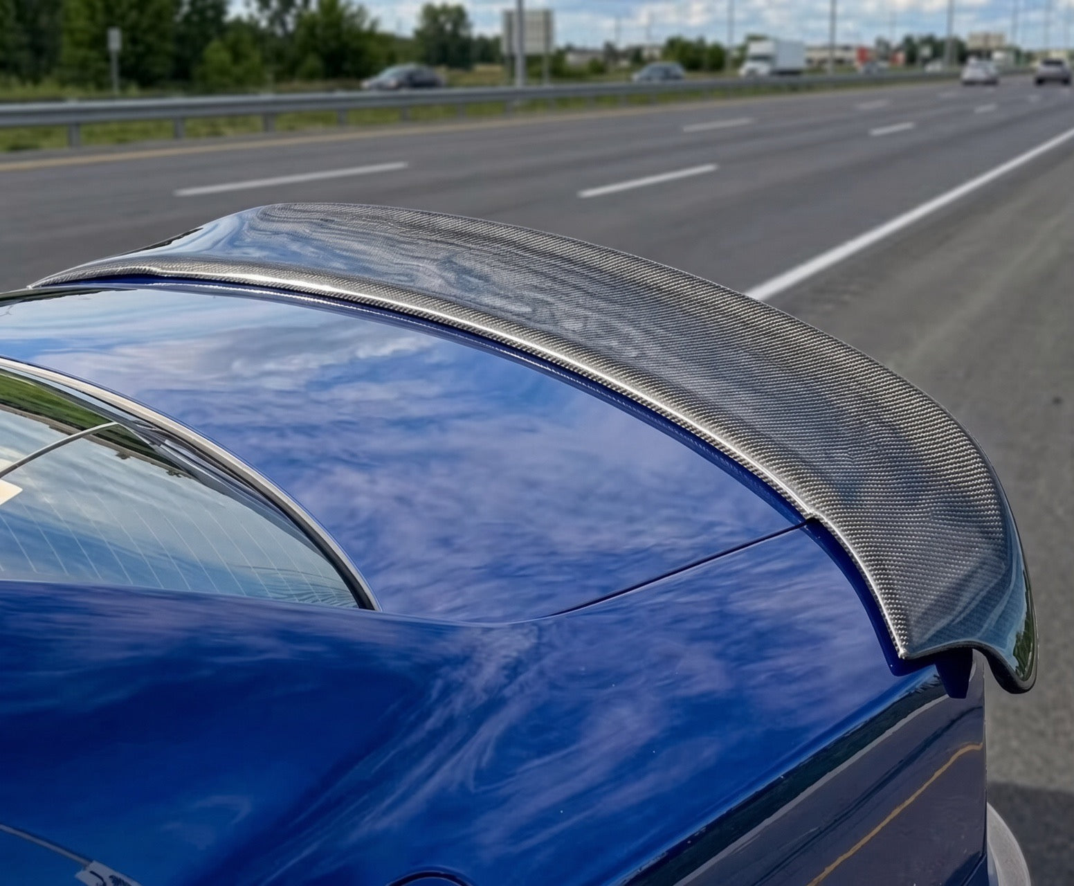 Redeye Style Genuine Carbon Fiber Rear Spoiler – Dodge Charger (2011–2023)