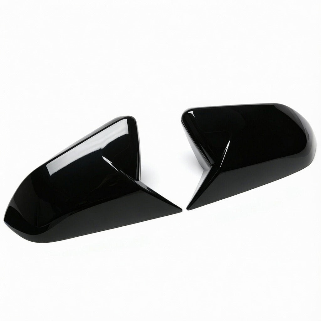 M STYLE GLOSS BLACK SIDE MIRROR COVERS (2PCS) - FORD MUSTANG (2015–2023)