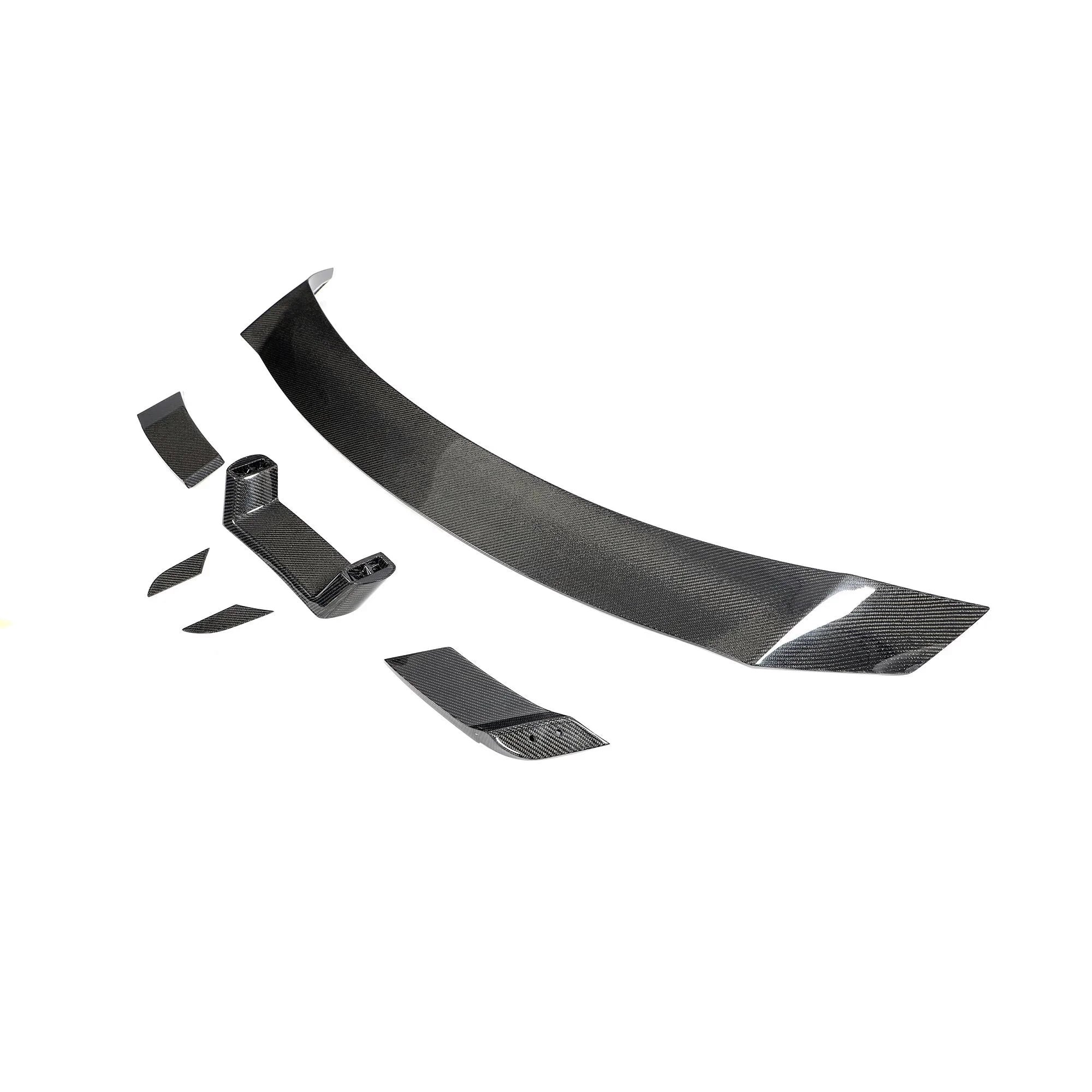 AAD PERFORMANCE GTG STYLE CARBON FIBER TRUNK SPOILER W/ WICKERBILL - FORD MUSTANG (2024+)