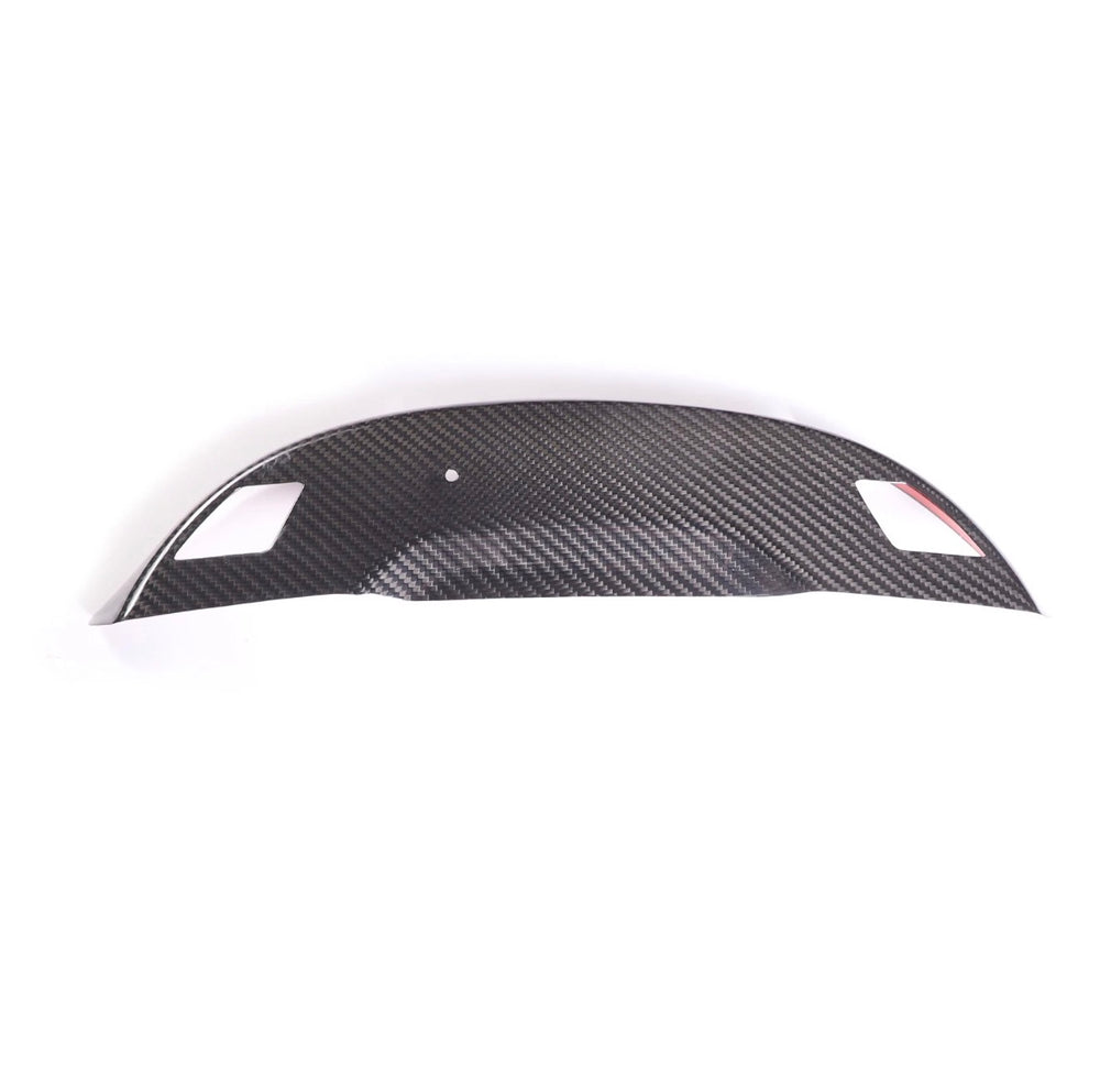 Carbon Fiber Interior Rearview Mirror Base Cover Trim - Chevrolet Corvette C7 (2014–2019)