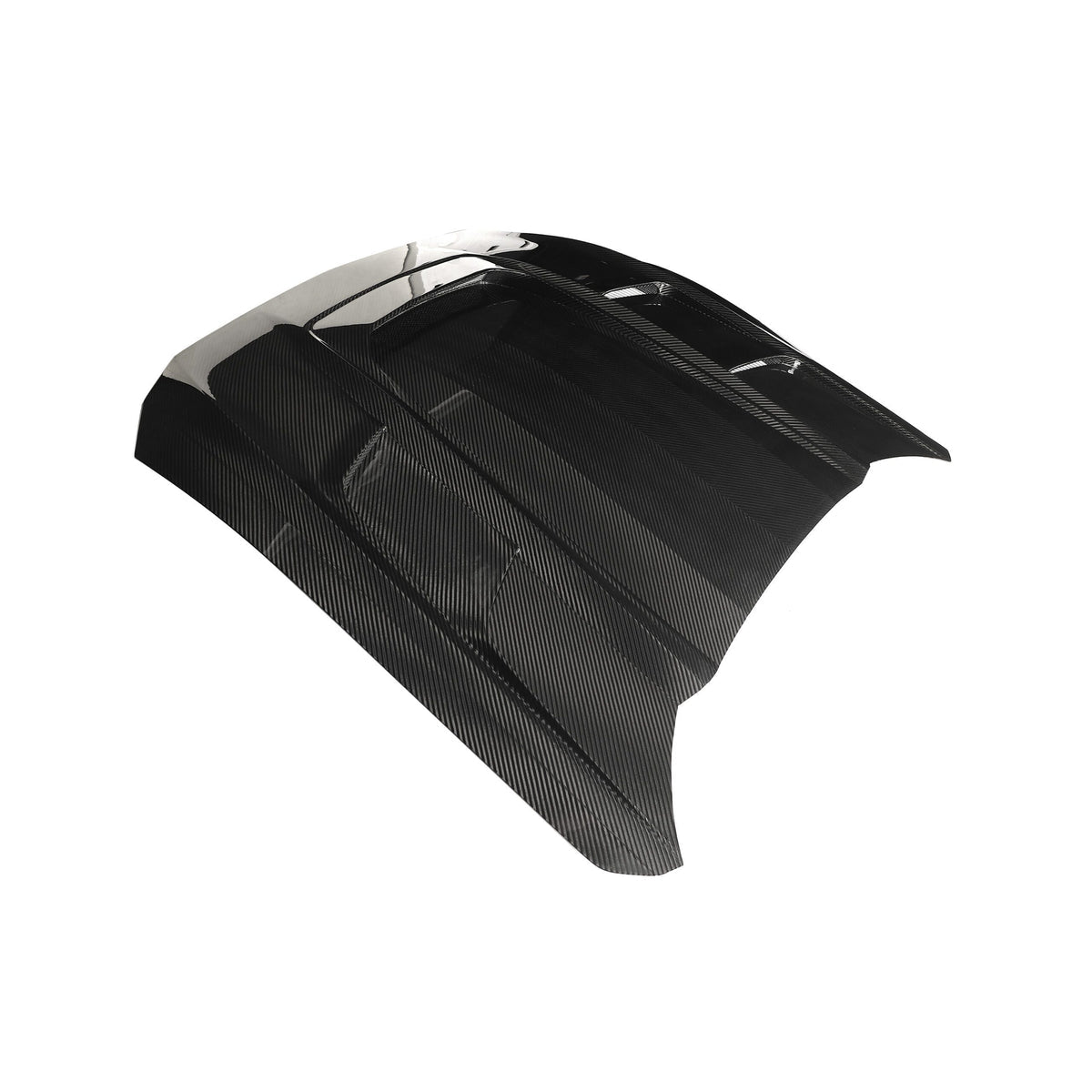 TERMINATOR STYLE CARBON FIBER HOOD - FORD MUSTANG GT (2024+)