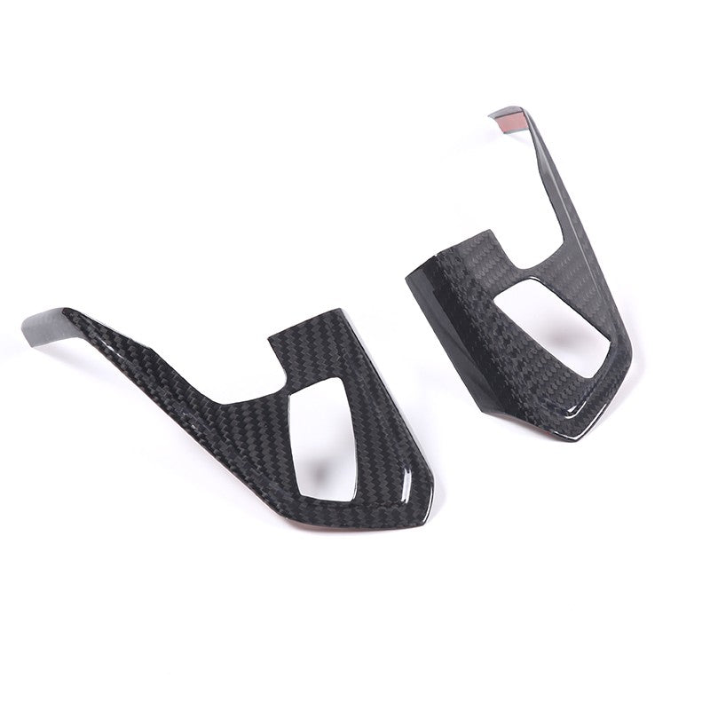 AAD PERFORMANCE CARBON FIBER STEERING WHEEL TRIM OVERLAY - C8 CORVETTE